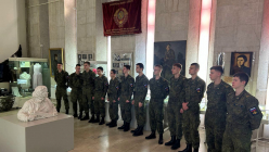Курсанты ВУЦ побывали в Музейно-выставочном центре им. Л. Чайкиной