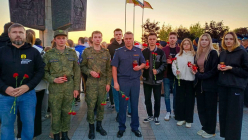 В Твери в День памяти и скорби у Обелиска Победы прошла патриотическая акция «Свеча Памяти»