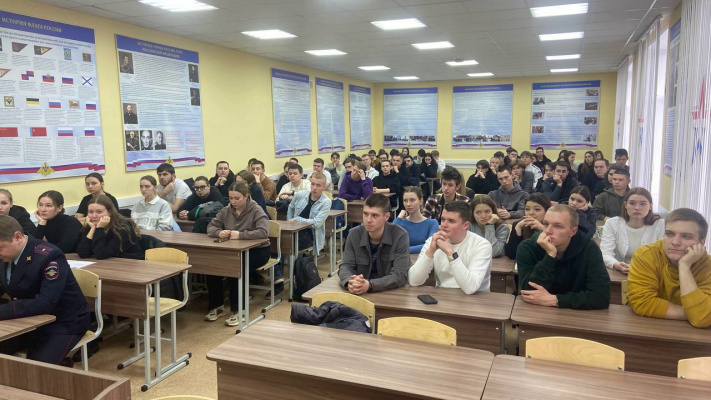 Лекторий  по противодействию незаконному обороту наркотических средств, психотропных веществ и их прекурсоров, организованный на базе ВУЦ