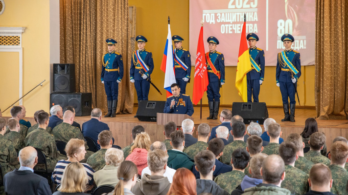 В ТвГТУ состоялось торжественное мероприятие, посвященное 80-летию Великой Победы